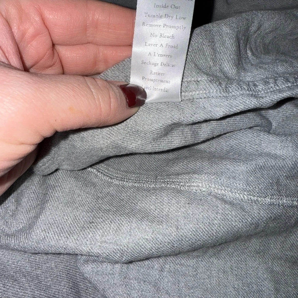 Frank & Eileen MCLOGHLIN Gray Melange, Flannel M/L - Picture 5 of 6